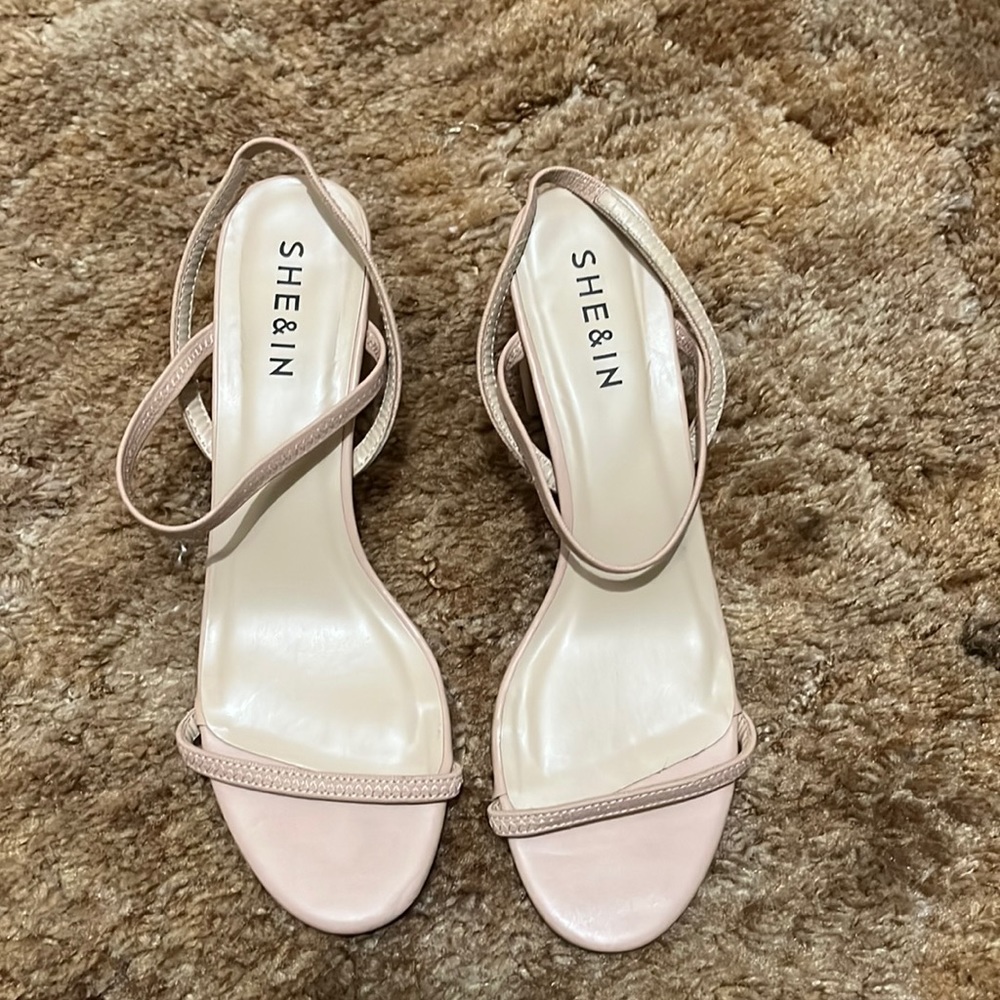 Shein heels size 11 worn once. 1.5 inch heel